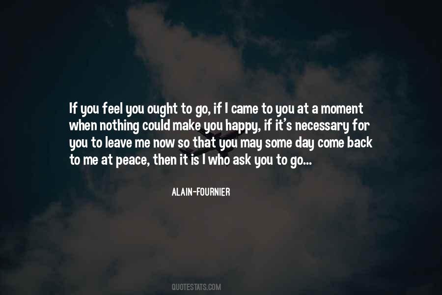 Leave Happy Quotes #1453952