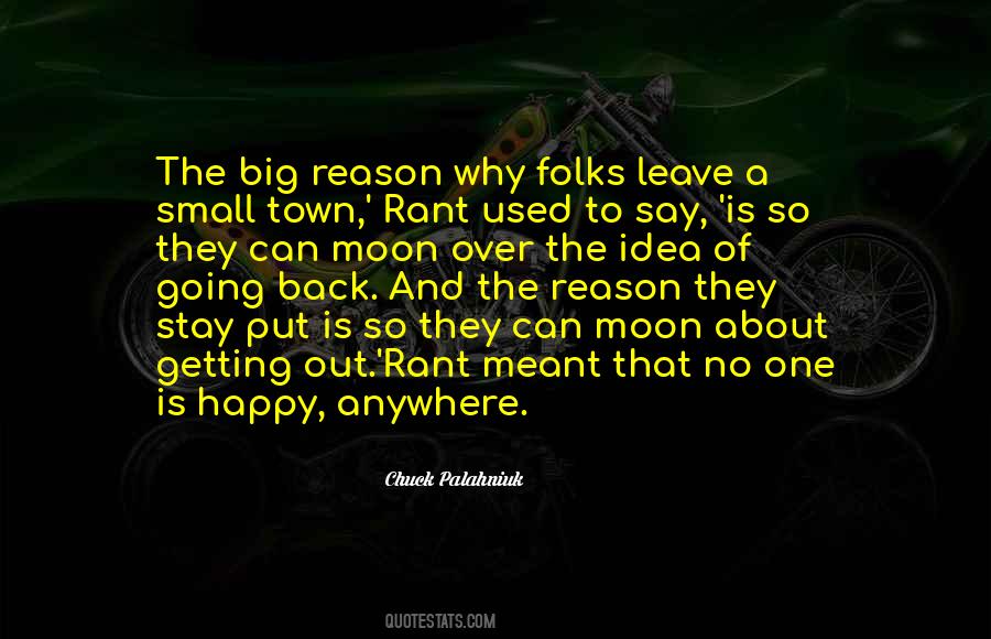 Leave Happy Quotes #1568389
