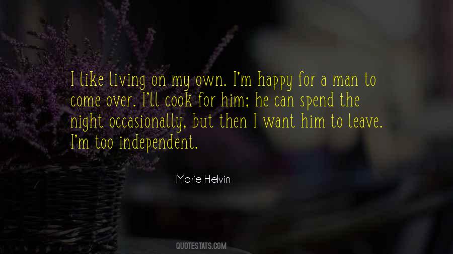Leave Happy Quotes #1825789