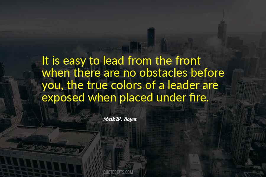 You Are A True Leader Quotes #1069826
