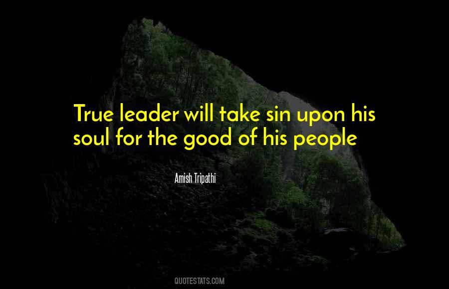 You Are A True Leader Quotes #590268