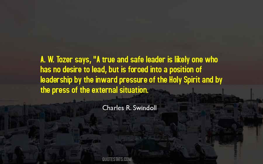 You Are A True Leader Quotes #646484