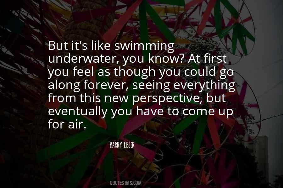 Underwater Swimming Quotes #405694