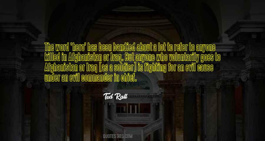 Hero Soldier Quotes #416310