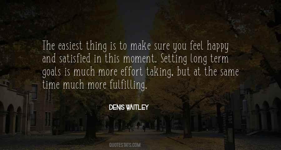 Be Happy And Satisfied Quotes #1167406