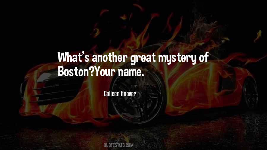Best Boston Quotes #68789