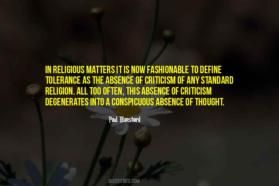 Religion Criticism Quotes #543547