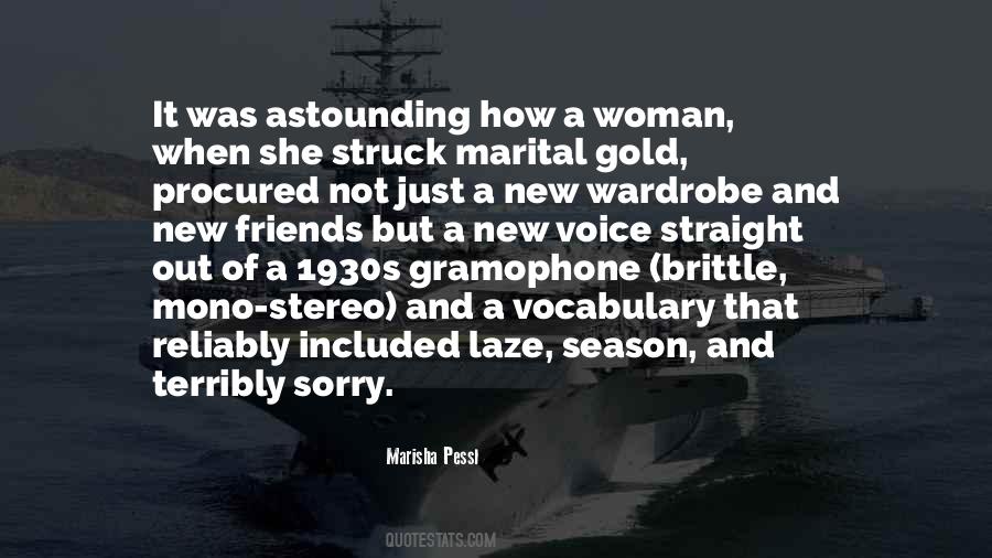 Voice Of A Woman Quotes #1001751