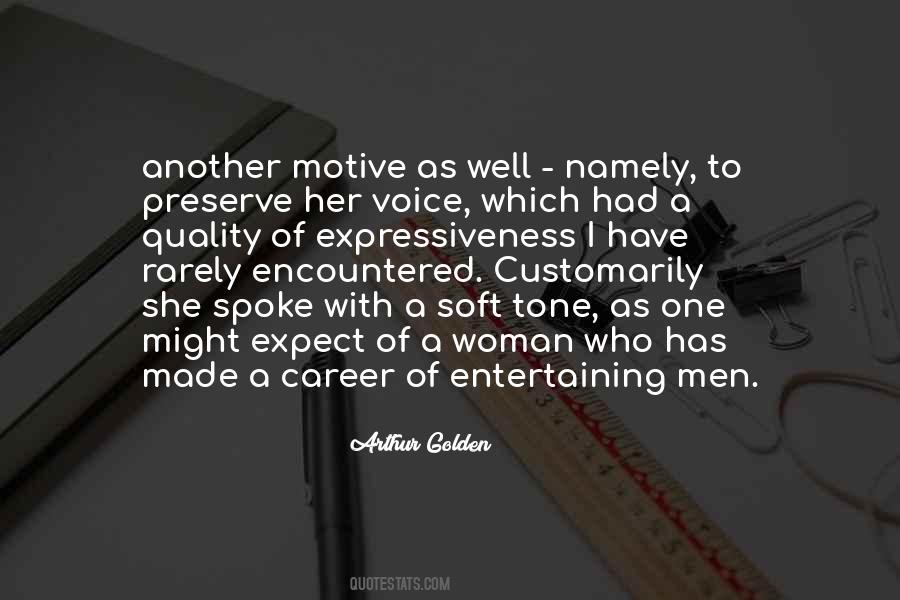 Voice Of A Woman Quotes #1736301
