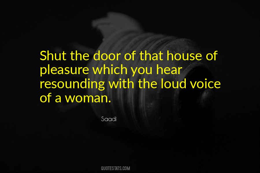 Voice Of A Woman Quotes #846084