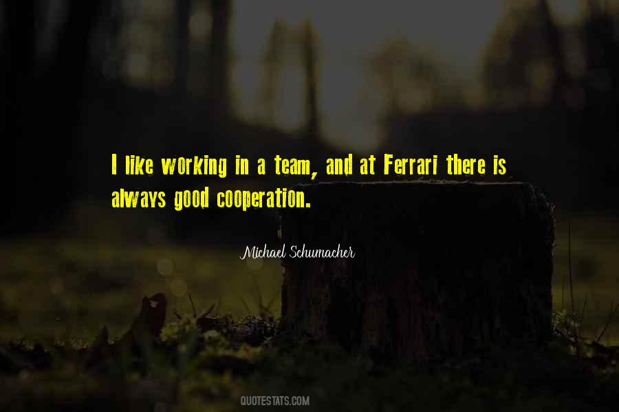 Working In A Team Quotes #1050696