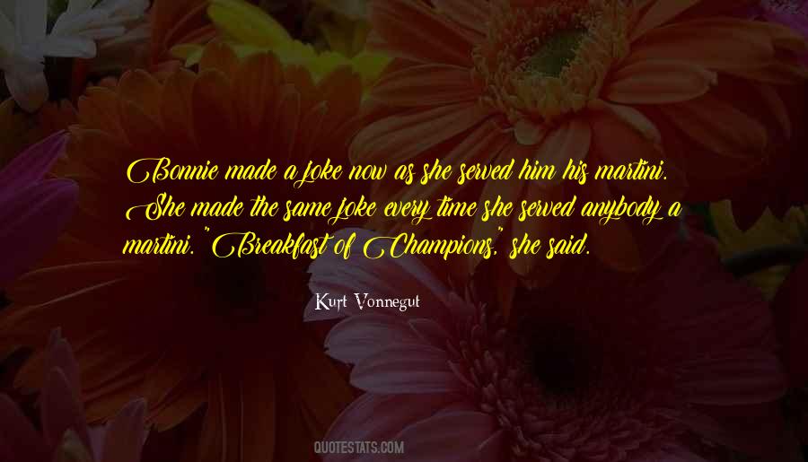 Breakfast Time Quotes #1787056