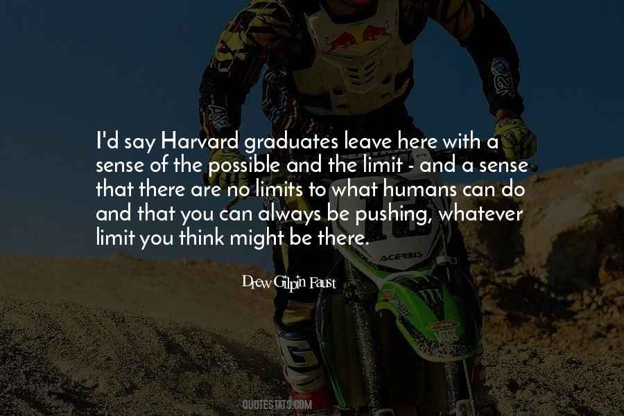 Harvard Graduates Quotes #1045502