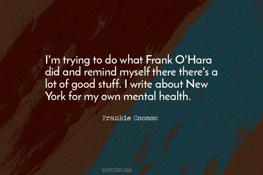 Frank O'dea Quotes #914360