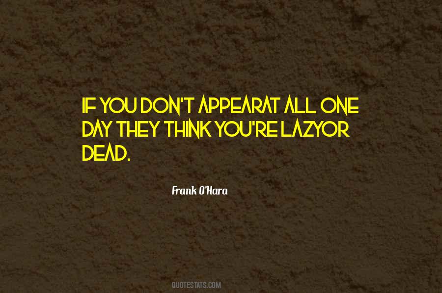 Frank O'dea Quotes #95811