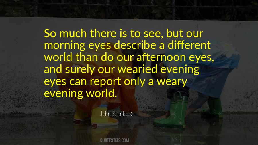 Weary Eyes Quotes #1420705