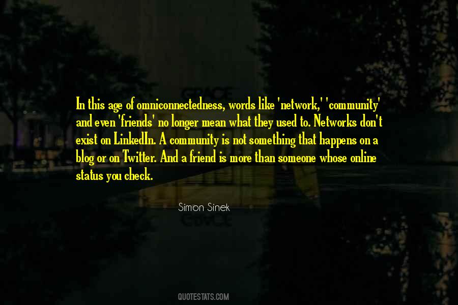 Online Friend Quotes #300869