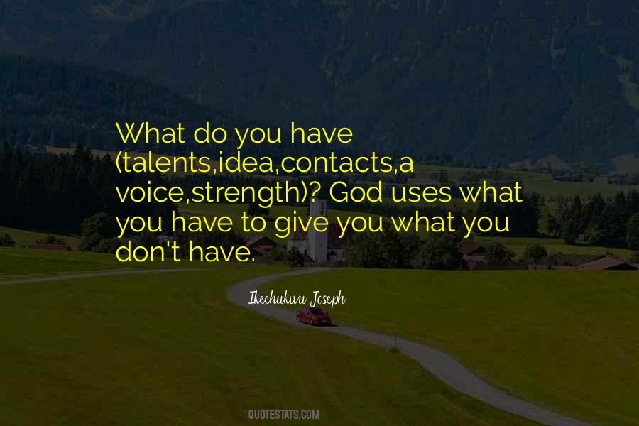 Strength God Quotes #1816105