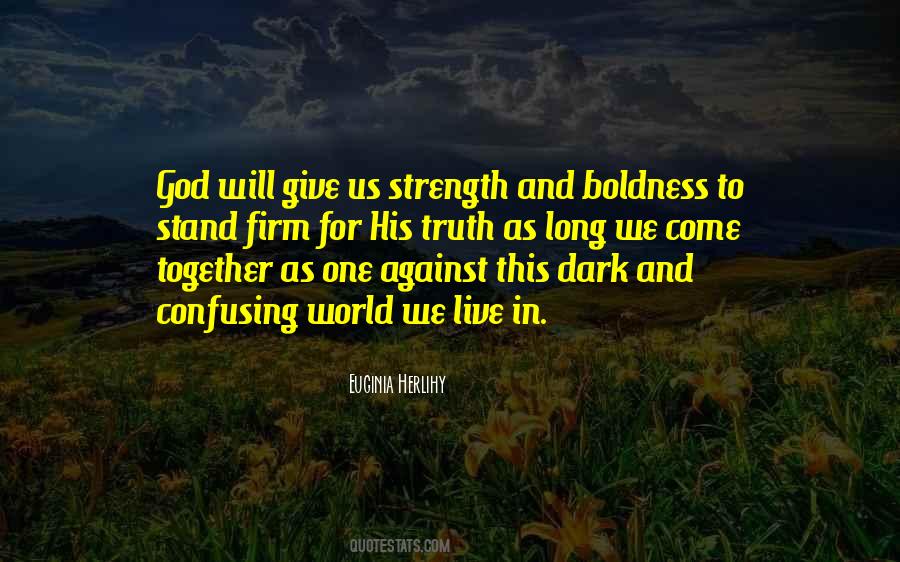 Strength God Quotes #780447