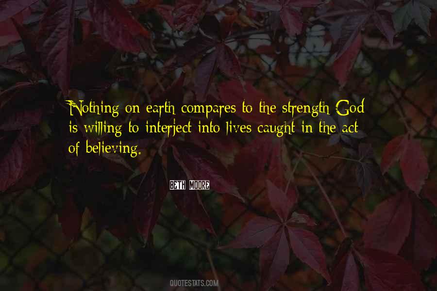 Strength God Quotes #784799