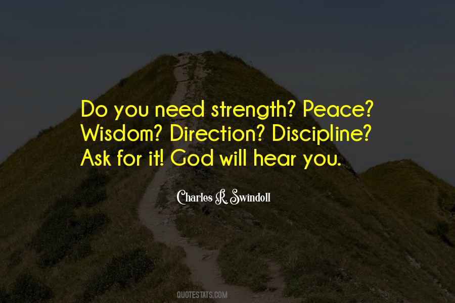 Strength God Quotes #907757