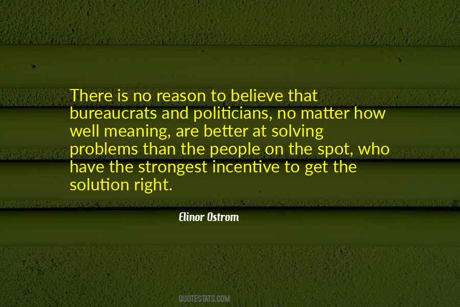 There Is No Solution Quotes #1651367