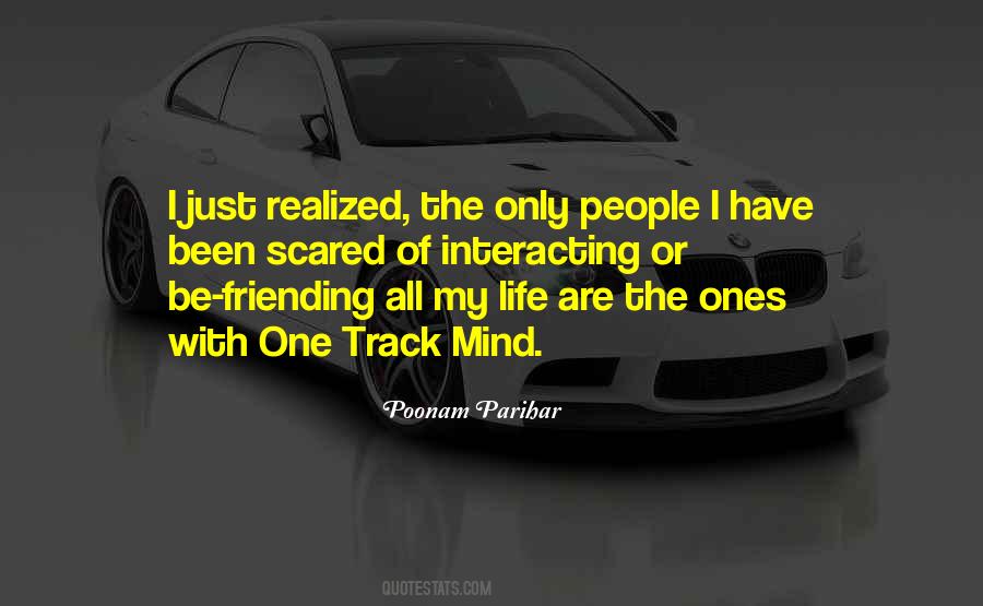 Track Of Life Quotes #158837