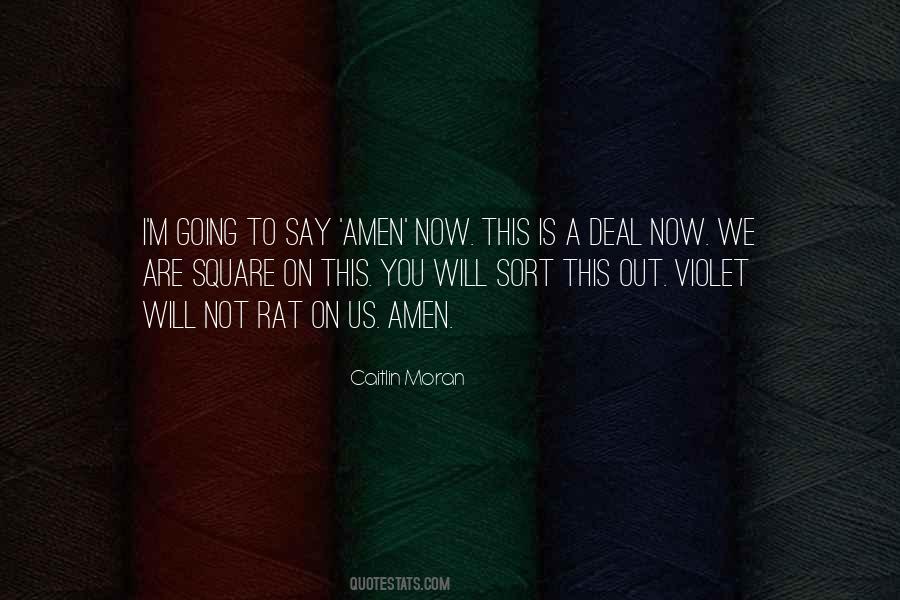 Say Amen Quotes #1039687