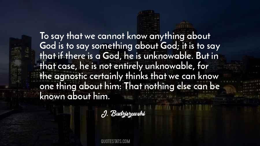 If God Is There Quotes #192541