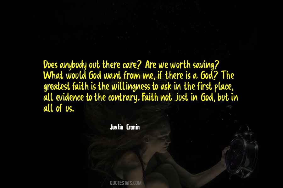 If God Is There Quotes #219598