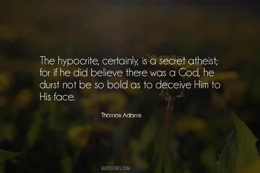 If God Is There Quotes #24237