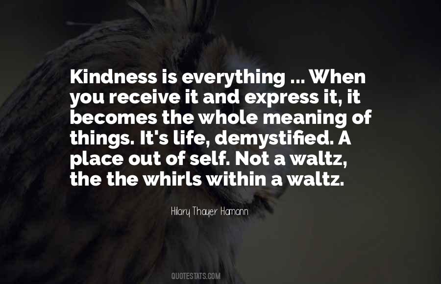 Kindness Meaning Quotes #1253659
