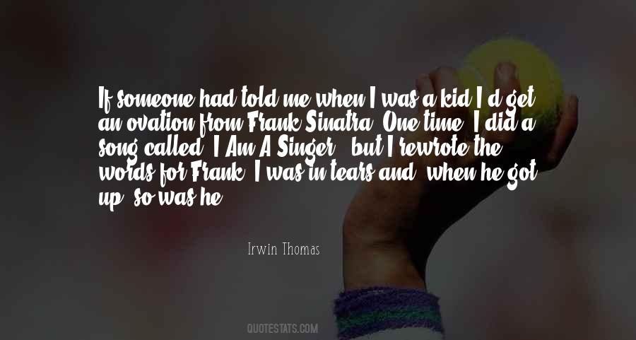Frank Sinatra Song Quotes #1576361