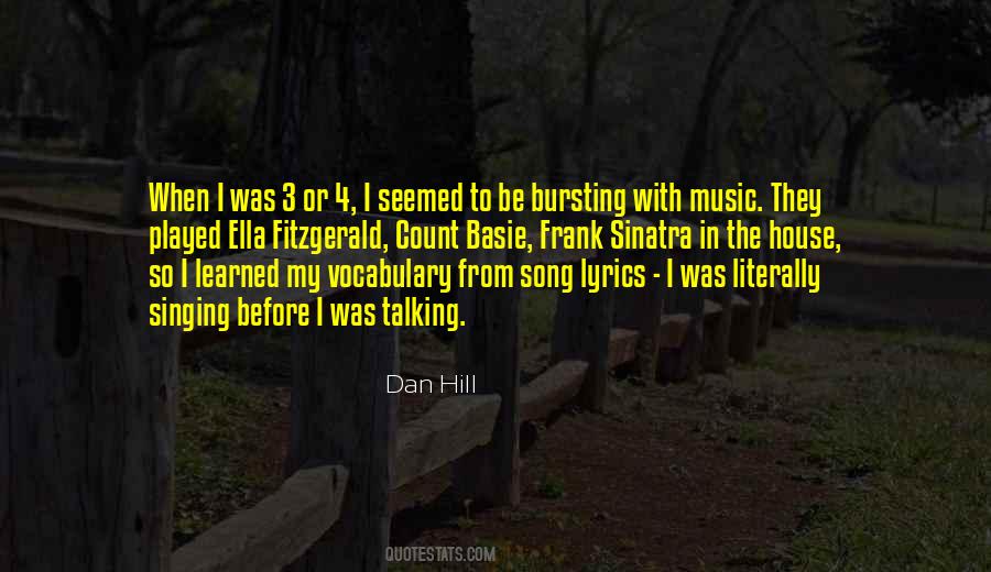 Frank Sinatra Song Quotes #653372