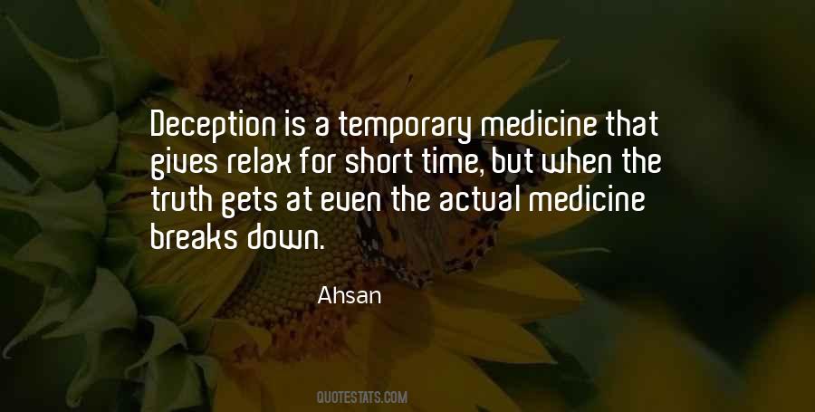 Short Medicine Quotes #1262435