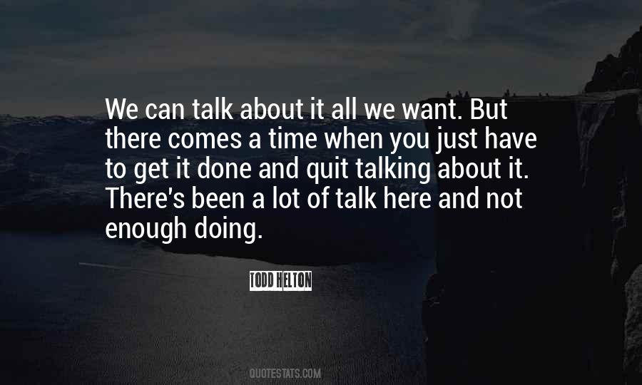 Just Get It Done Quotes #306450
