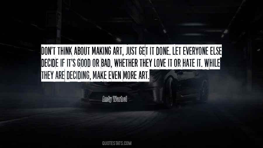 Just Get It Done Quotes #580518