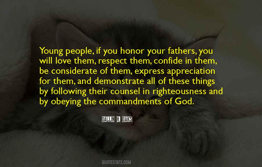 Respect And Appreciation Quotes #1756482