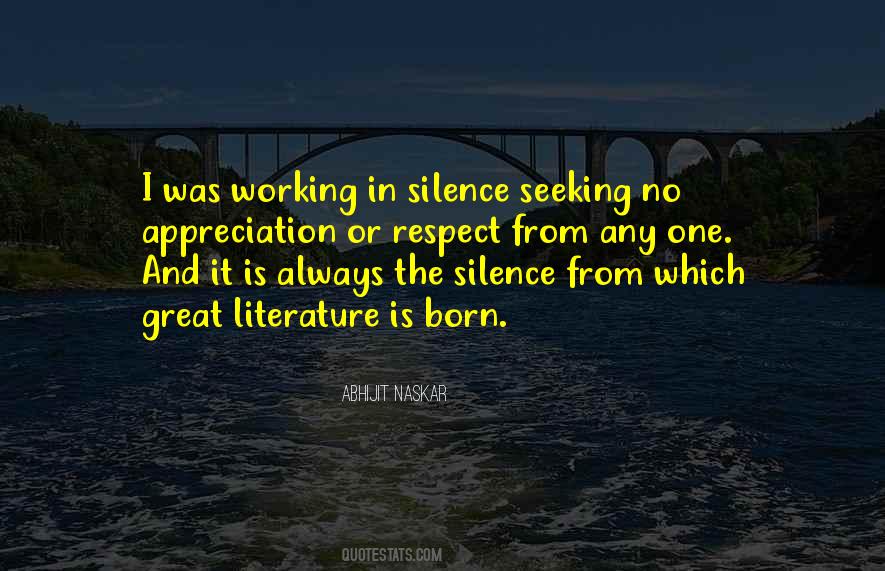 Respect And Appreciation Quotes #966332