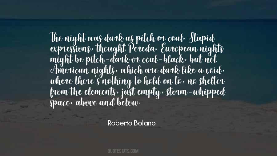 Black As Night Quotes #1105257