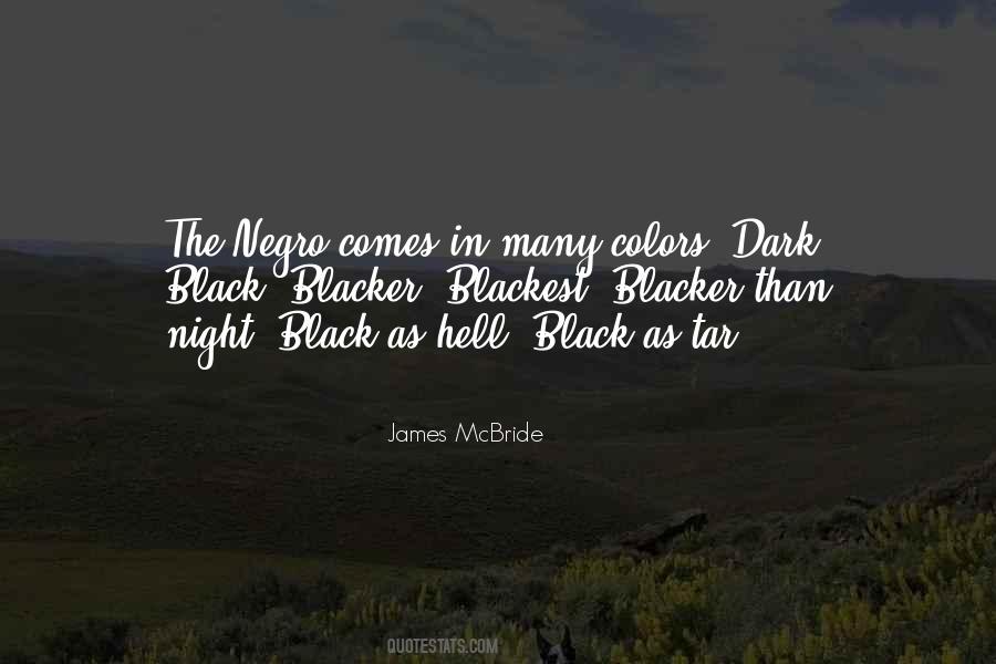 Black As Night Quotes #803933
