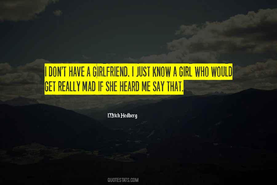 Girl Girlfriend Quotes #170231