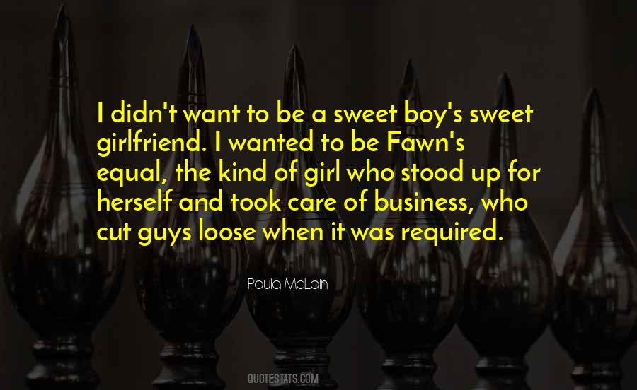 Girl Girlfriend Quotes #1872343