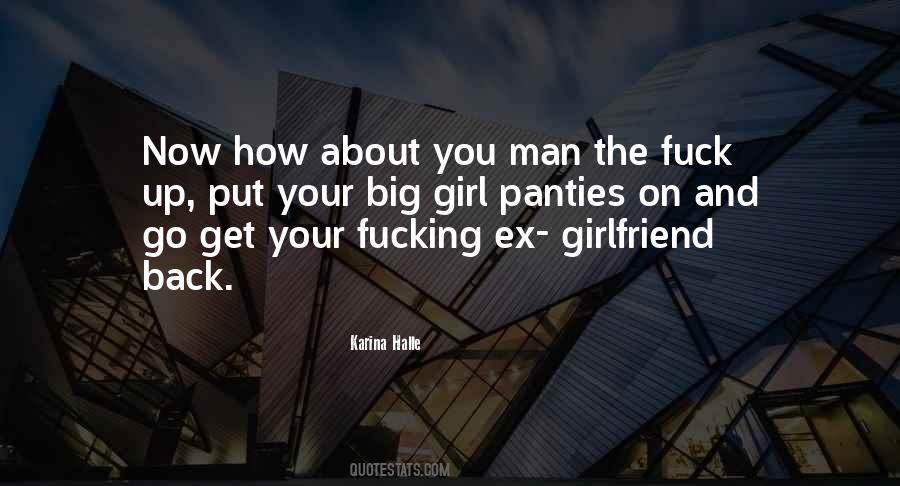 Girl Girlfriend Quotes #521960