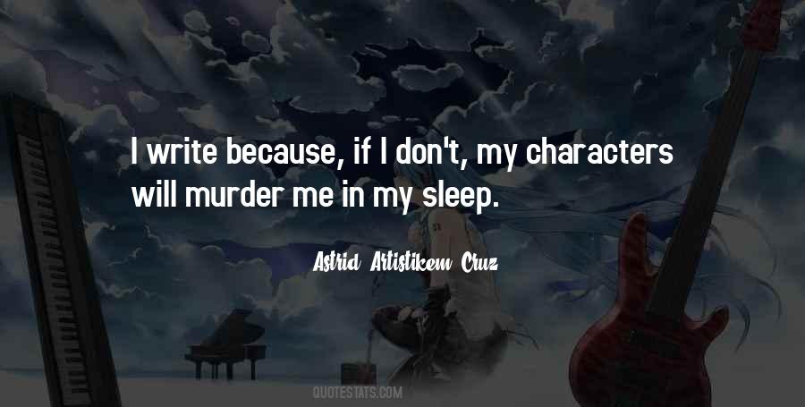 Why Sleep Quotes #652663