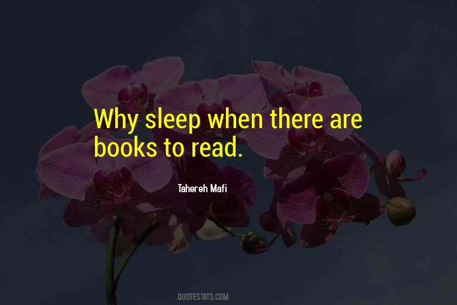 Why Sleep Quotes #797056