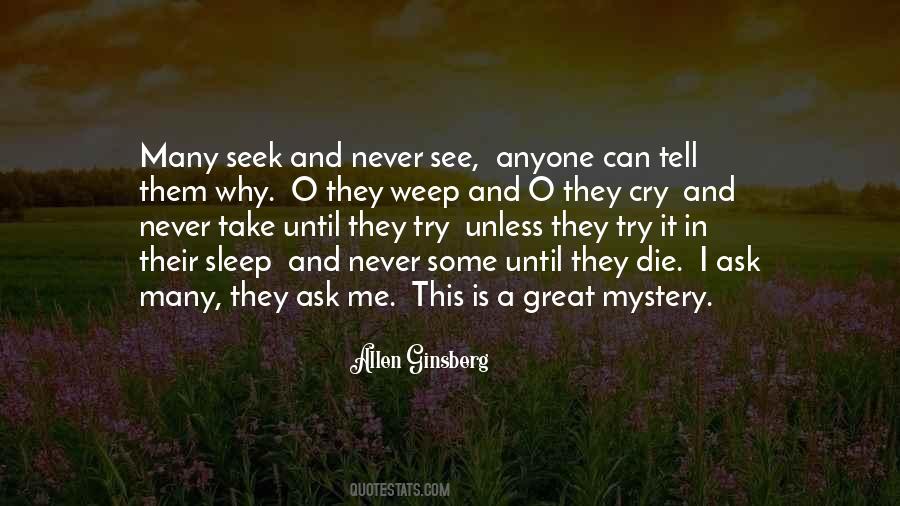Why Sleep Quotes #805751