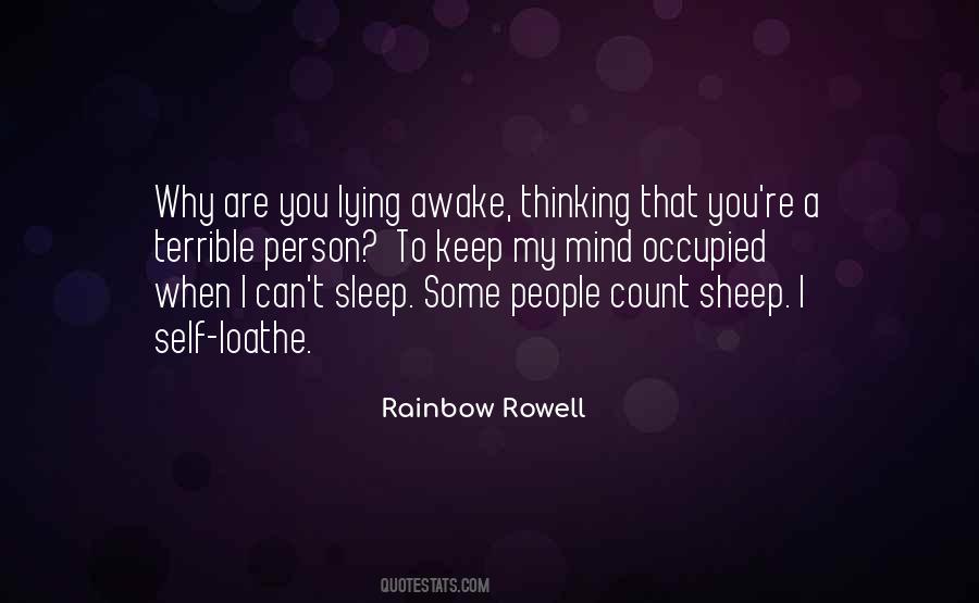 Why Sleep Quotes #835963