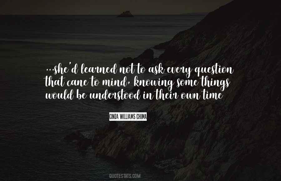 She Learned That Quotes #1537269