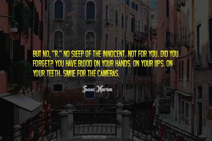 Innocent Sleep Quotes #377138